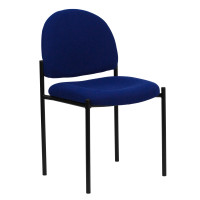 Flash Furniture Navy Fabric Stacking Chair BT-515-1-NVY-GG